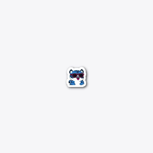 Cool Tiger - Die Cut Sticker